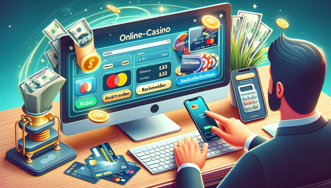 Einzahlungsmethoden in Online Casinos mit 1€